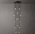 Pearl Round Chandelier 38"