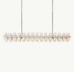 Arcachon LED Rectangular Chandelier 54"