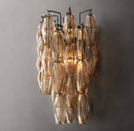 Chiara Smoke Glass Sconce
