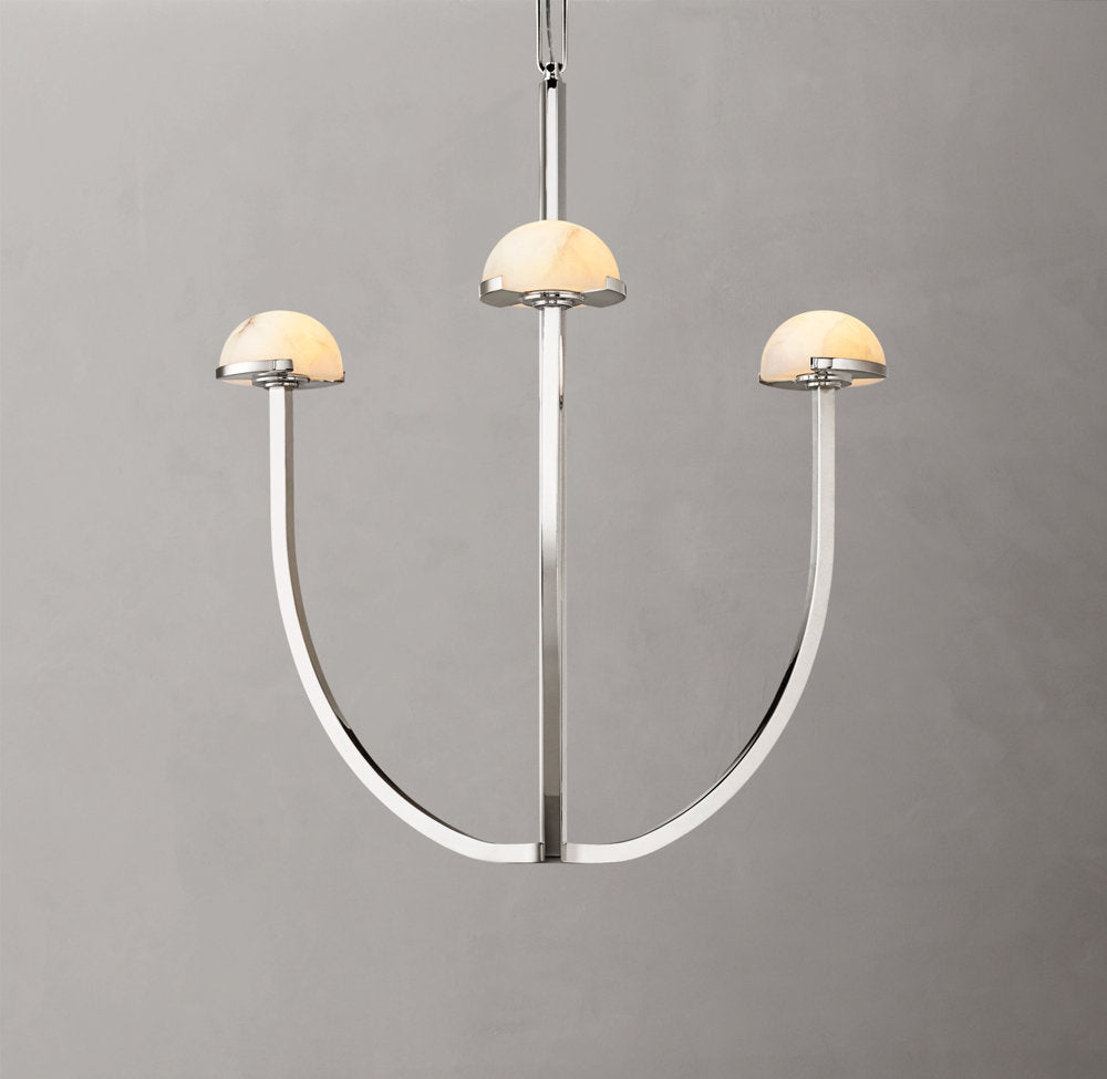 Pedra Round Chandelier 24"