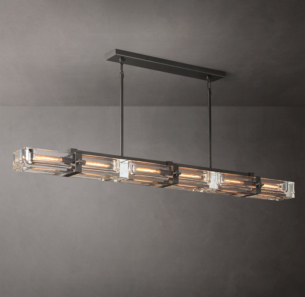 Savile Linear Chandelier 72"