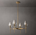 Tulip Round Chandelier 27"
