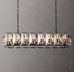 Harlow Crystal Rectangular Chandelier 54"