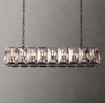 Harlow Crystal Rectangular Chandelier 62"