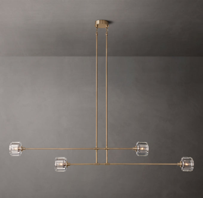 Demaret Mobile Linear Chandelier