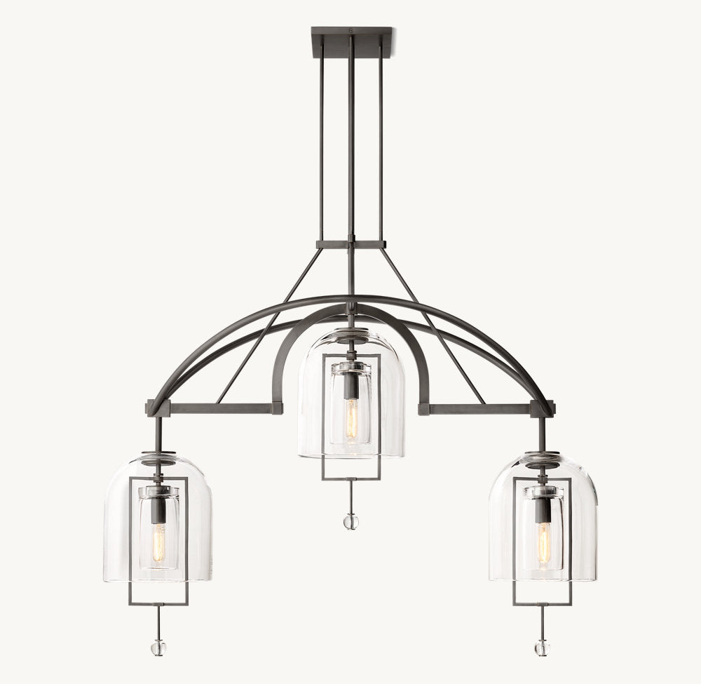 Fulcrum Round Chandelier
