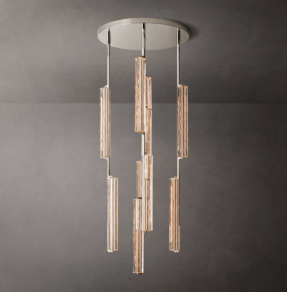 Audubon Crystal Round Chandelier 24"