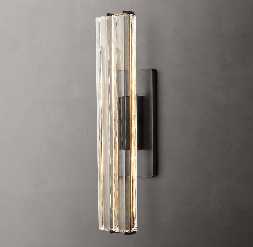 Audubon Crystal Double Sconce