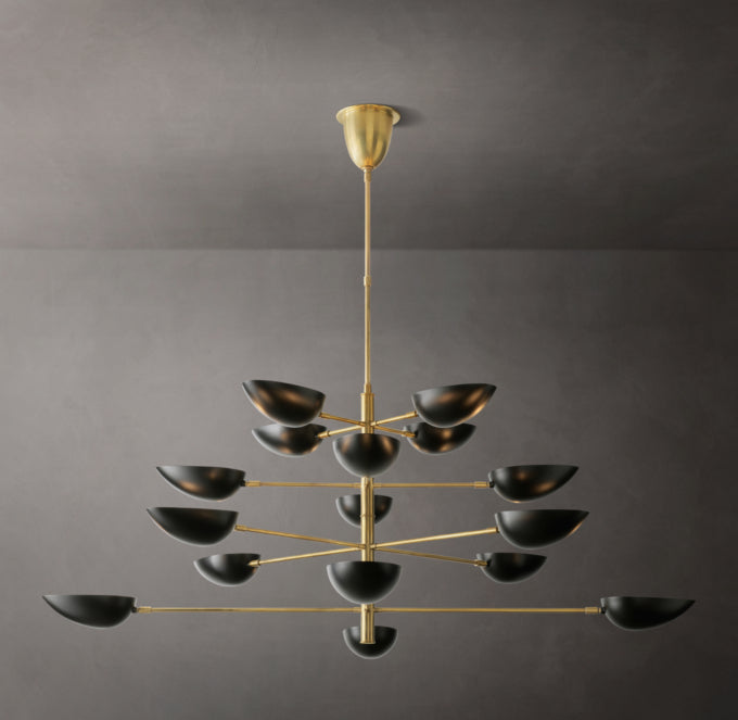 Graphic Chandelier 70"