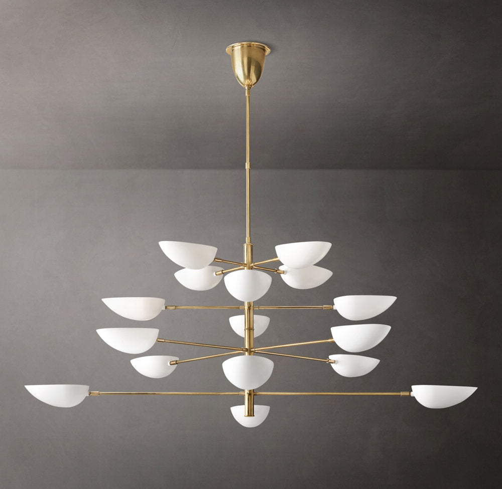 Graphic Chandelier 70"