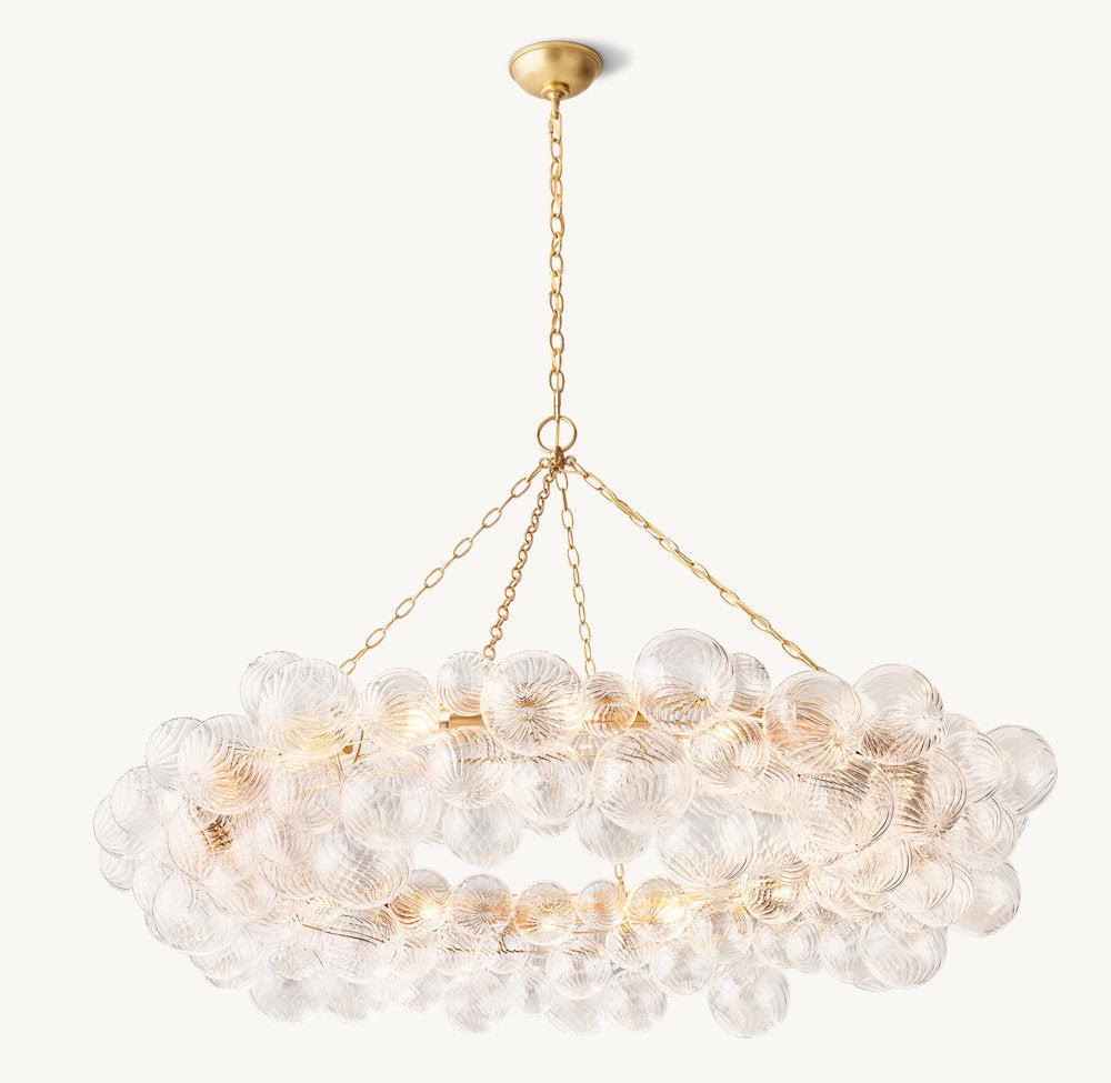 Talia Ring Chandelier 54"