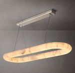 Rivage Lisse Oval Chandelier 57"