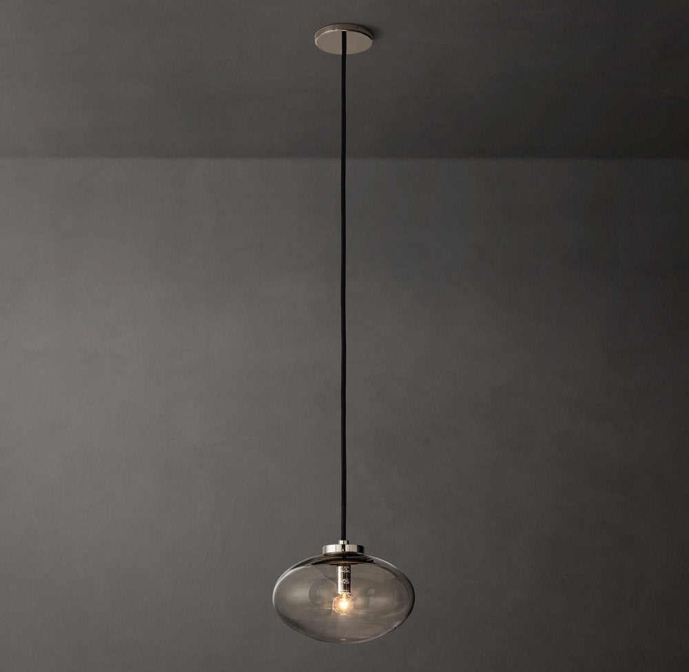 Cabrette Clear Glass Pendant