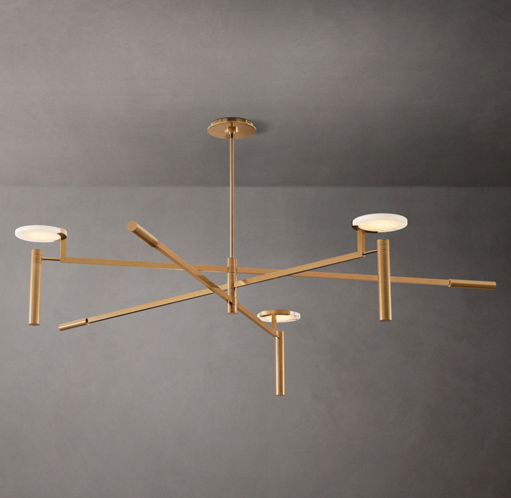 Melange Round Chandelier 60"