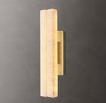 Audubon Alabaster Double Sconce