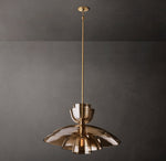 Blom Amber Glass Cloche Grand Pendant