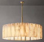 Calamette Onyx Round Chandelier 48"