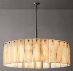 Calamette Onyx Round Chandelier 48"
