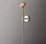 Boule de Cristal Clear Glass Grand Sconce