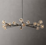 Boule De Cristal Clear Glass Round Chandelier 60"