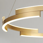 Modern Geometrical Circle Chandelier Pendant Light for Bedroom
