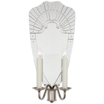 Adelaide Extra Large Double Sconce - Mirror and Butler's Silver