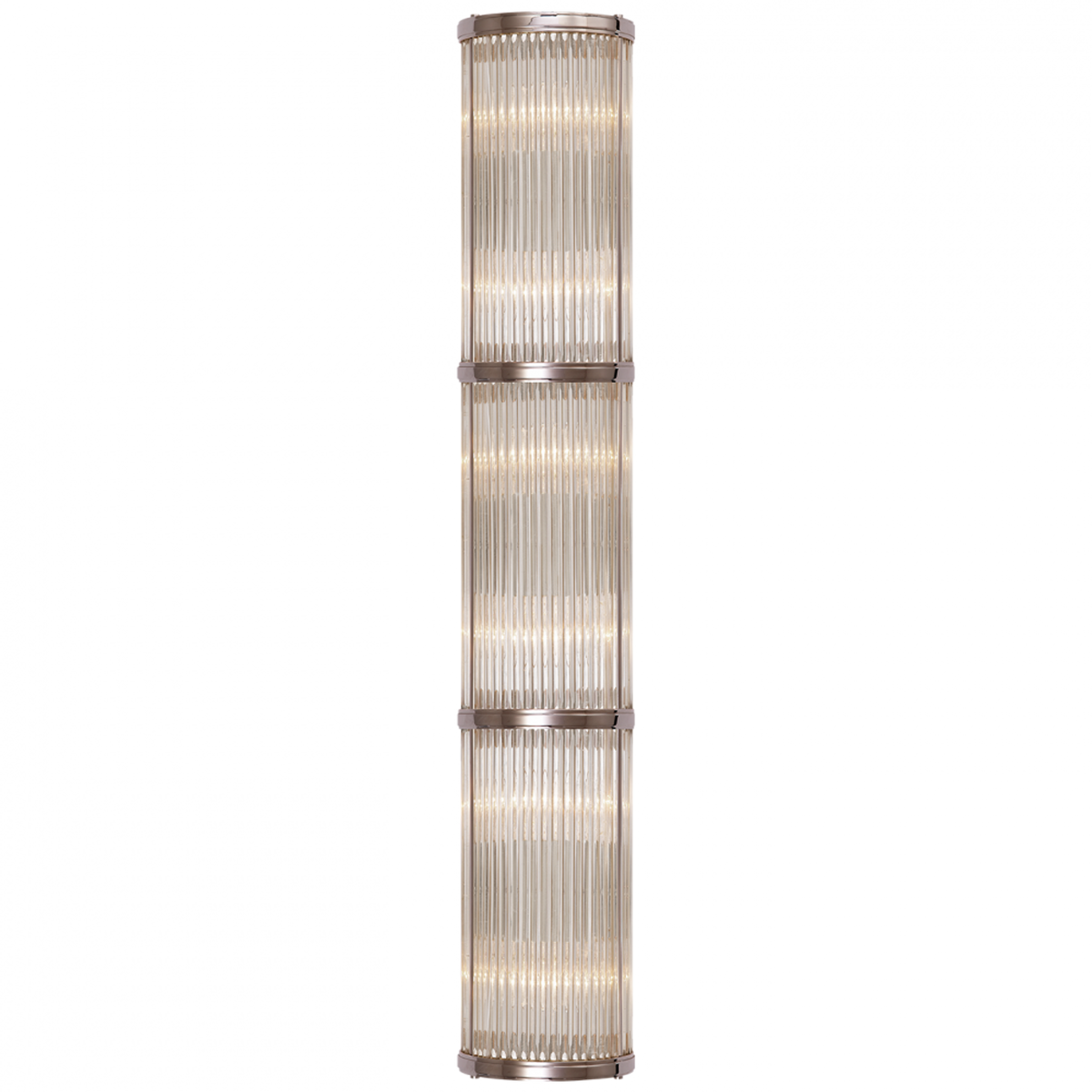 Allen Large Linear Sconce - Polished Nickel