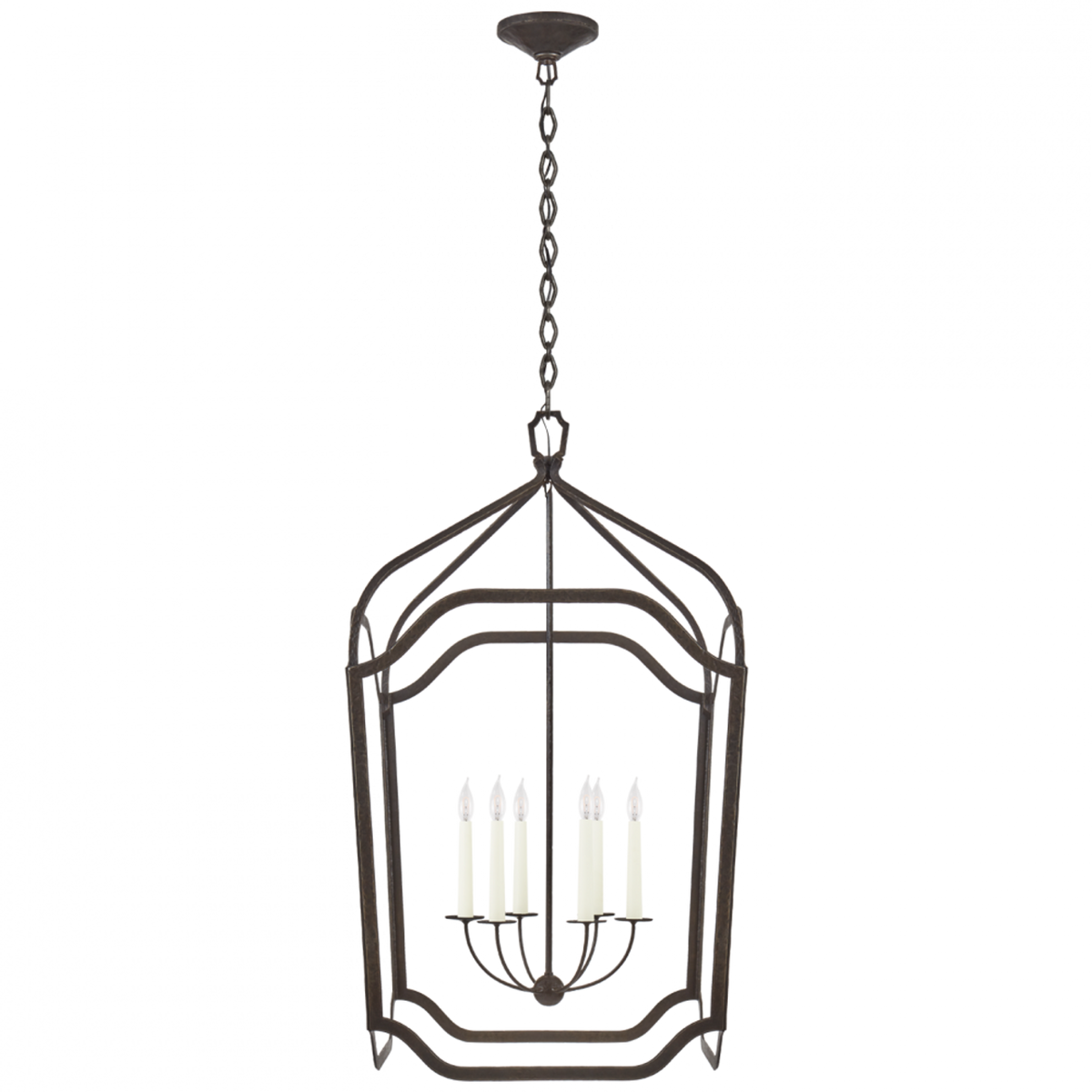 Ancaster Grande Blacksmith Lantern - Aged Iron