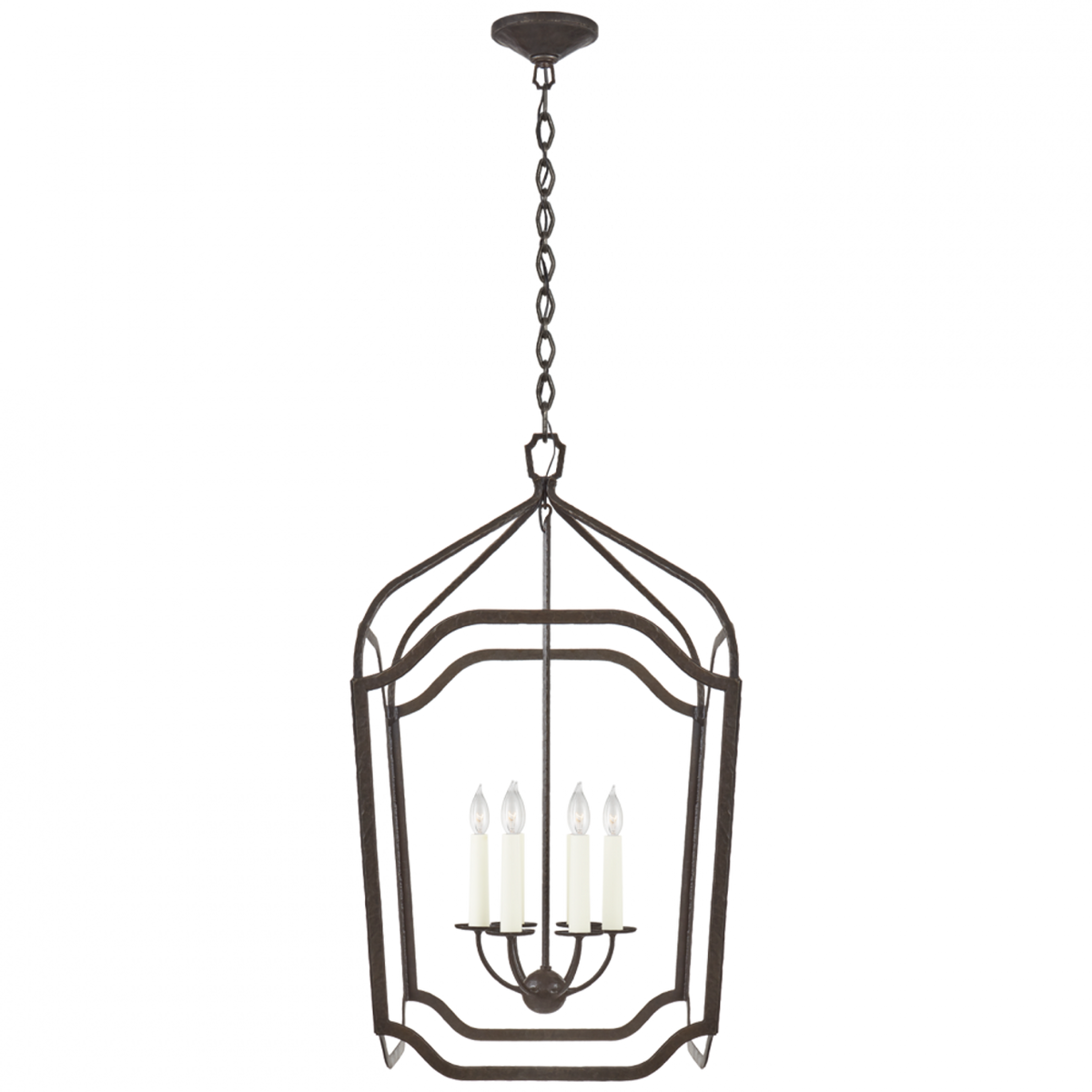 Ancaster Large Blacksmith Lantern - Aged Iron