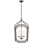 Ancaster Medium Blacksmith Lantern - Aged Iron