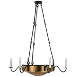 Paxton 40" Ring Chandelier - Bronze