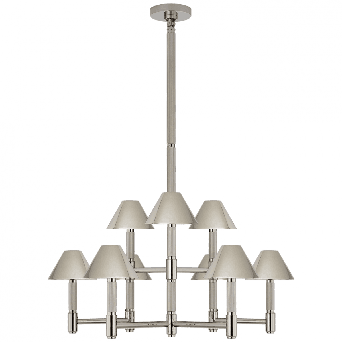 Barrett Knurled Chandelier