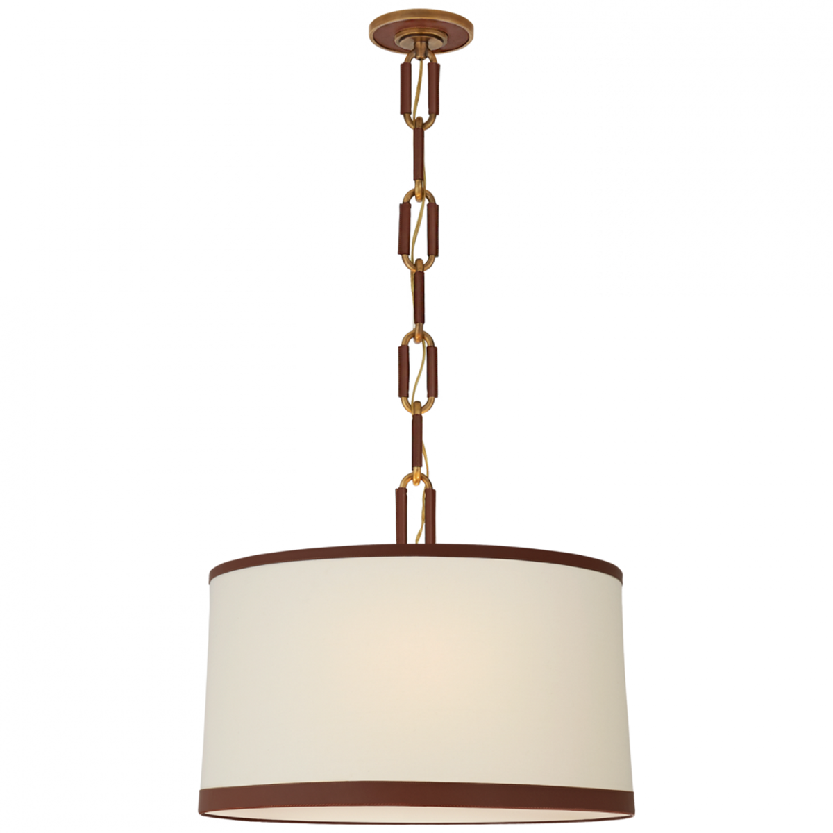 Perren 10" Pendant - Bronze and Glass Rods