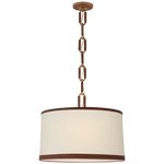 Perren 10" Pendant - Bronze and Glass Rods