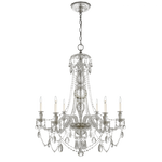 Westbury Triple Tier Chandelier - Polished Nickel