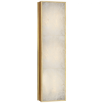 Ellis Medium Linear Sconce - Natural Brass