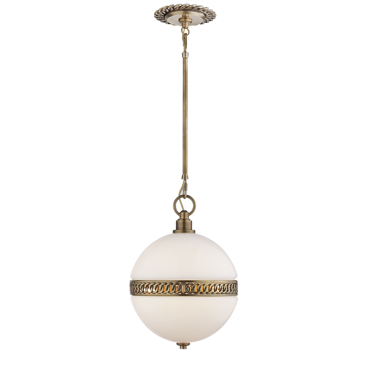 Fulton Medium Pendant - Polished Nickel