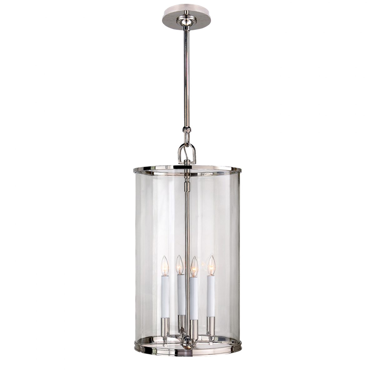 Westbury Lantern - Natural Brass