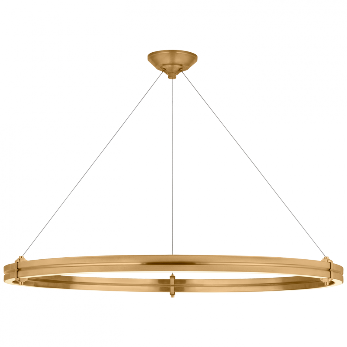 Paxton 24" Ring Chandelier - Polished Nickel