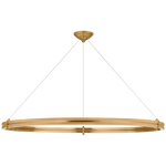 Paxton 40" Ring Chandelier - Polished Nickel