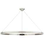 Paxton 48" Ring Chandelier - Polished Nickel