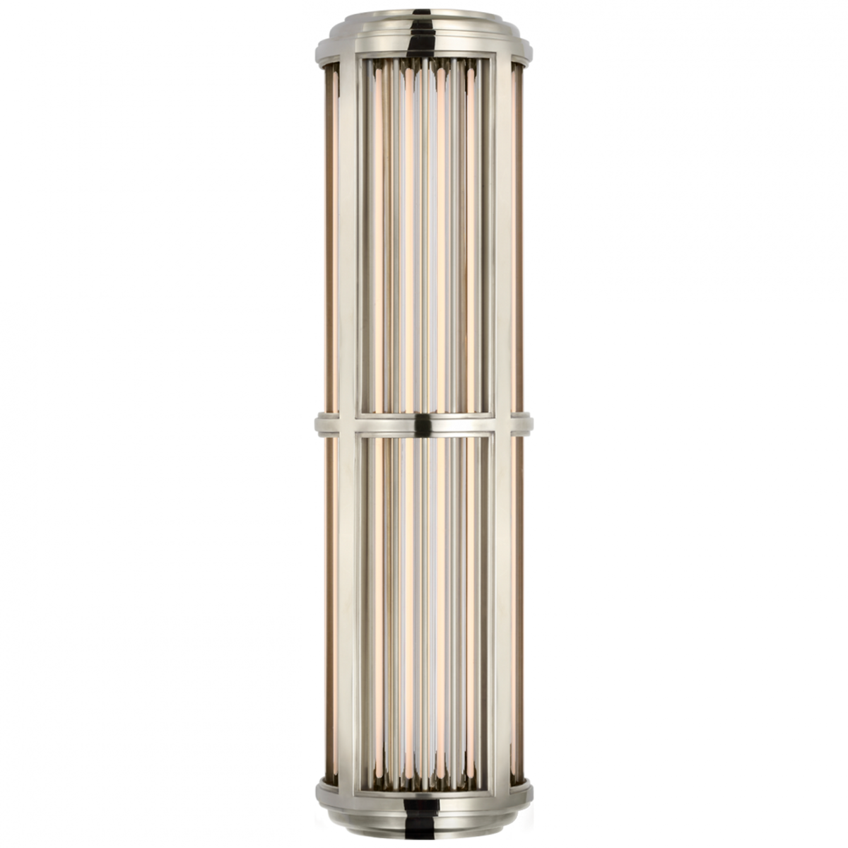 Adelaide Extra Large Double Sconce - Mirror and Natural Brass