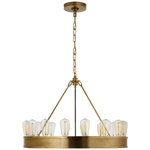 Allen Large Tiered Chandelier - Polished Nickel