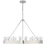 Westbury Double Tier Chandelier - Polished Nickel