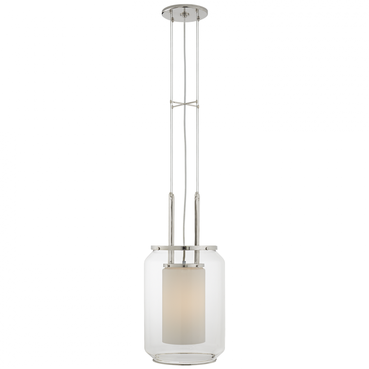 Chatham Large Lantern - Natural Brass