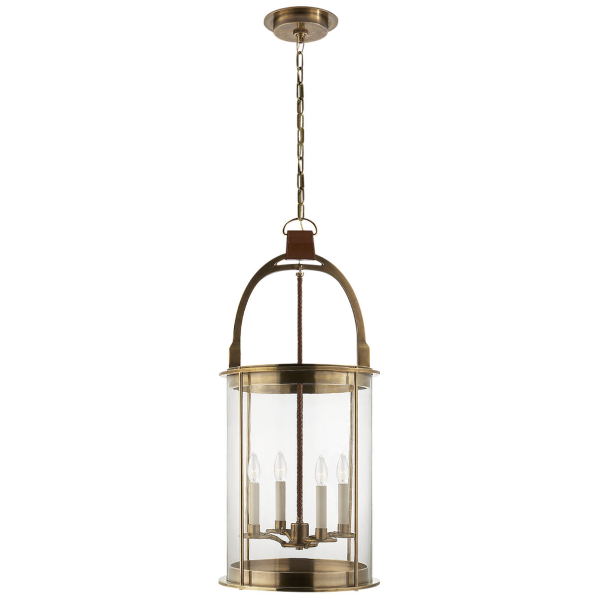 Broomfield Large Hanging Shade - Polished Nickel