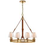 Westbury Chandelier - Natural Brass