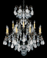 Renaissance Chandelier, 25-Light, Heirloom Gold, Clear Swarovski Crystal, 45"W (3774-22S C14GT)