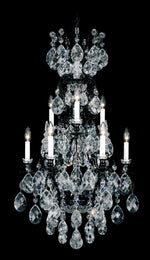 Renaissance Chandelier, 13-Light, Heirloom Gold, Clear Heritage Crystal, 32"W (3772-22 Y9QXU)