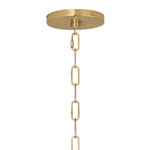 Robert Abbey Cristallo 41" Wide Brass and Smoke Crystal Chandelier
